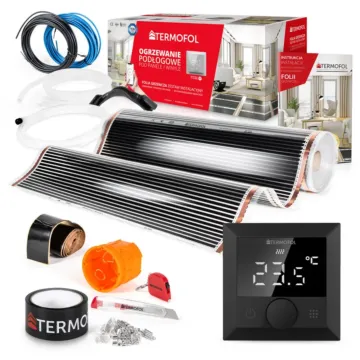 Zestaw folia grzewcza z termoregulatorem TF310.60.H5.BLACK.420