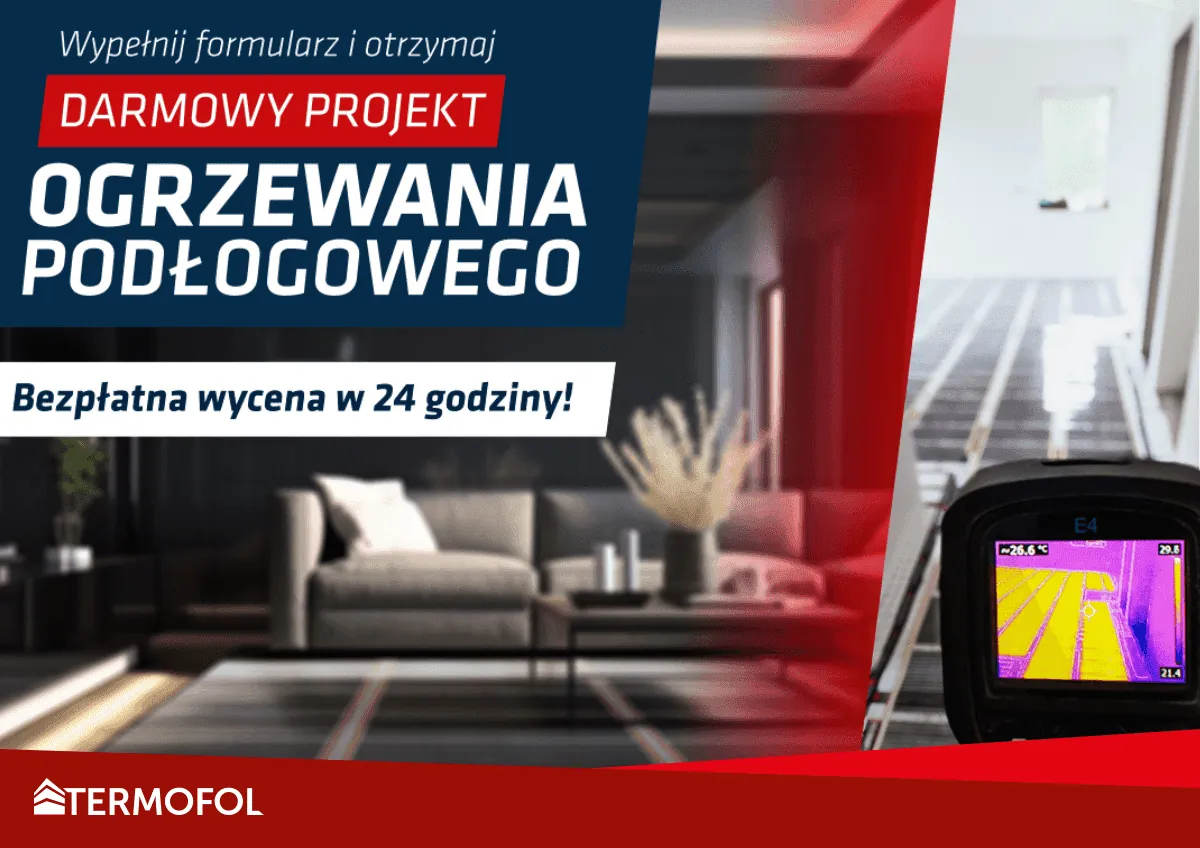 Darmowy projekt ogrzewania elektrycznego od TERMOFOL