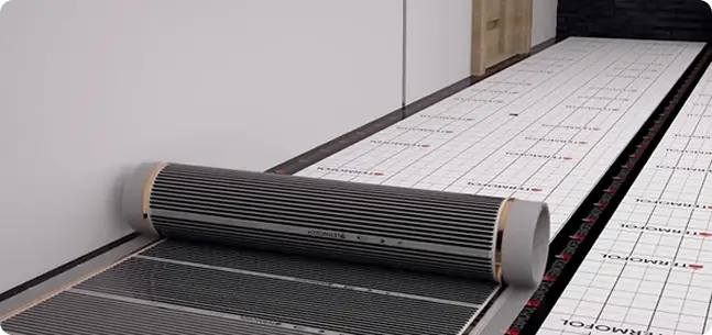 Installazione della pellicola riscaldante Termofol